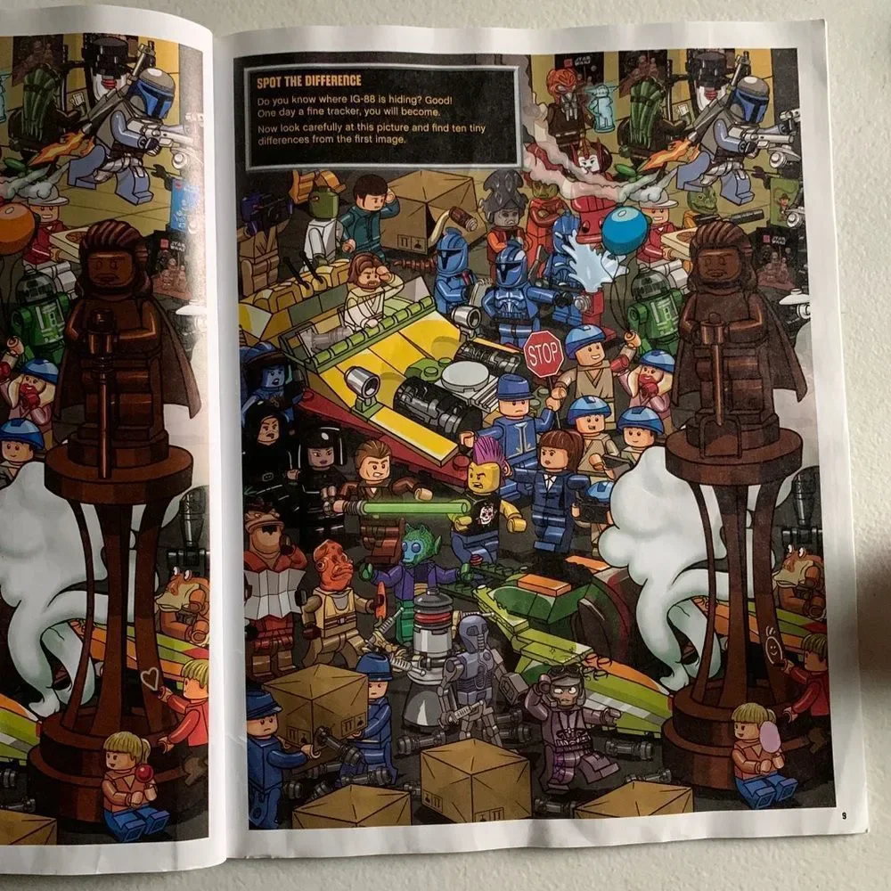 3/$25 LEGO Star Wars the Droids You're Looking For Search Book - Picture 5 of 7